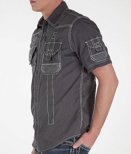 Сорочка з коротким рукавом Affliction Metal Mercy ціна